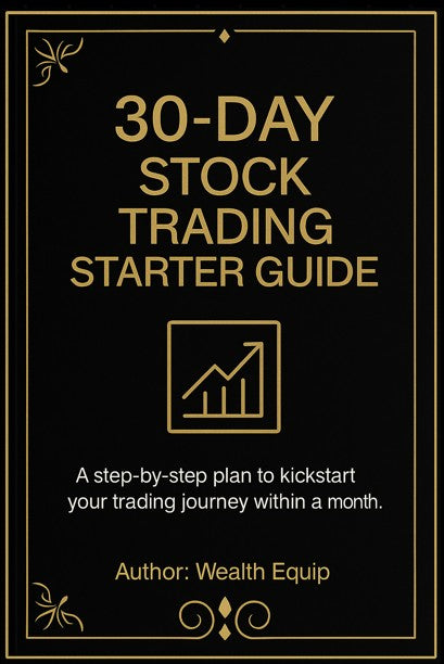 30-Day Stock Trading Starter Guide — Fillable Workbook (PDF)